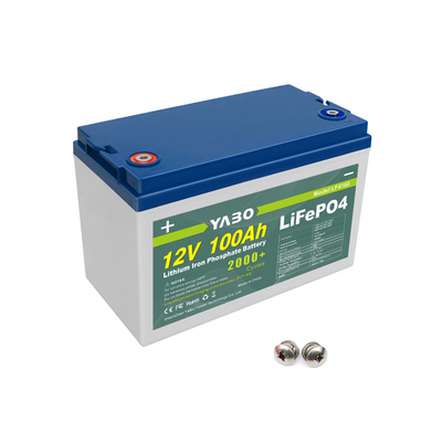 ระบบแบตเตอรี่พลังงานแสงอาทิตย์ Lifepo4 12v แบบชาร์จใหม่ได้ 100Ah 4S1P