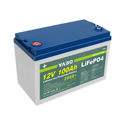 ระบบแบตเตอรี่พลังงานแสงอาทิตย์ Lifepo4 12v แบบชาร์จใหม่ได้ 100Ah 4S1P