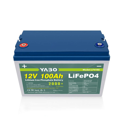 ระบบแบตเตอรี่พลังงานแสงอาทิตย์ Lifepo4 12v แบบชาร์จใหม่ได้ 100Ah 4S1P