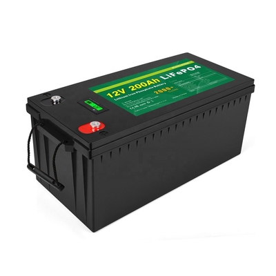 lifepo4 12v 200ah แบตเตอรี่ลิเธียมเหล็กฟอสเฟตสำหรับ Solar UPS