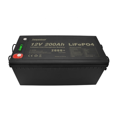 lifepo4 12v 200ah แบตเตอรี่ลิเธียมเหล็กฟอสเฟตสำหรับ Solar UPS