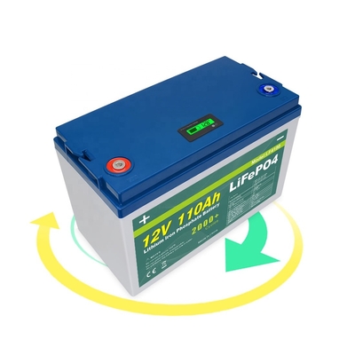 12v 110Ah Lifepo4 แบตเตอรี่รถกอล์ฟรอบลึก