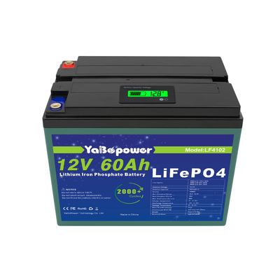 Deep Cycle Lifepo4 แบตเตอรี่ 72v 60ah 12v 60ah 40ah 80ah ระบบสุริยะ