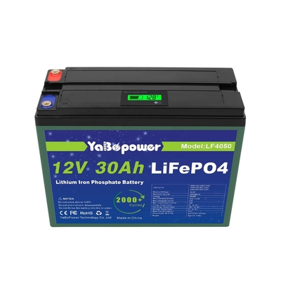 24V 24v 30ah Lifepo4 แบตเตอรี่แบบชาร์จไฟได้รอบลึก 15A 32700 Cell Battery