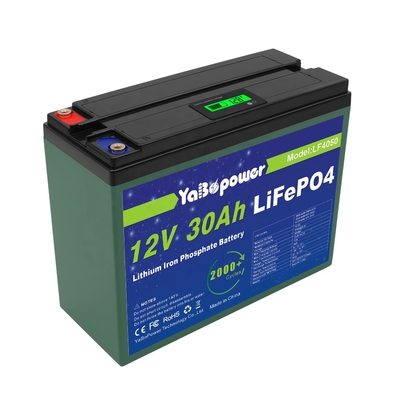24V 24v 30ah Lifepo4 แบตเตอรี่แบบชาร์จไฟได้รอบลึก 15A 32700 Cell Battery