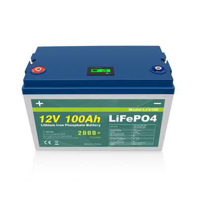 โรงงานที่กำหนดเองผลิตภัณฑ์ขายร้อนราคาถูกลิเธียมไอออน Lifepo4 แบตเตอรี่ 100ah 12v