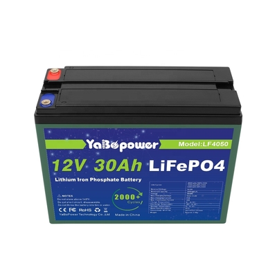ผู้ผลิตเซลล์แบตเตอรี่ Lifepo4 12 โวลต์ 12 โวลต์ 30Ah