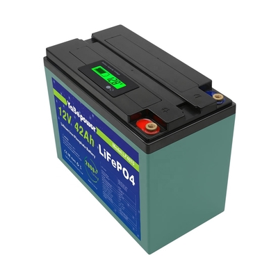 ลิเธียมเหล็กฟอสเฟตแบบชาร์จไฟ Lifepo4 12v 45Ah สำหรับรถยนต์ไฟฟ้า
