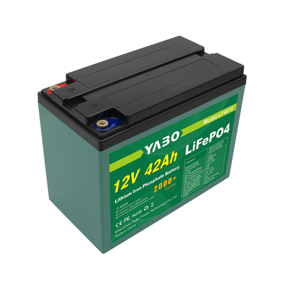 12v 40ah Lifepo4 แบตเตอรี่รอบลึก Solar 30ah 42ah ลิเธียมไอออน