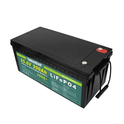 24v 200Ah Lifepo4 Solar Battery ธนาคารลิเธียม Diy CE ROHS รับประกัน 36 เดือน
