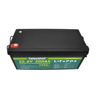 24v 200Ah Lifepo4 Solar Battery ธนาคารลิเธียม Diy CE ROHS รับประกัน 36 เดือน