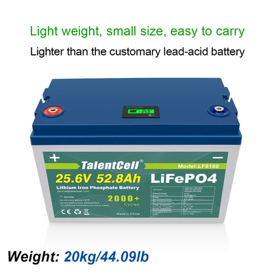 24v 60ah 70ah 80ah 24v 50ah Lifepo4 Battery Pack รอบลึก