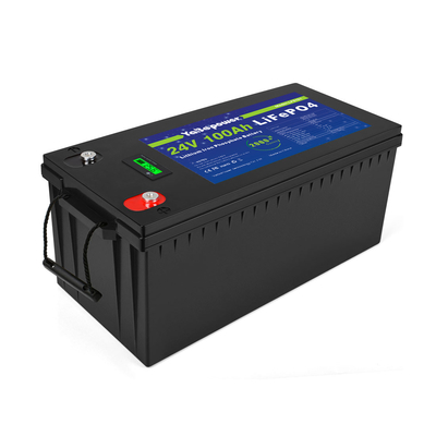 Deep Cycle RV Lifepo4 แบตเตอรี่ 120ah 100ah 40ah 24v ลิเธียมสำหรับระบบสุริยะ