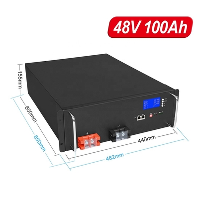 150Ah 100Ah 48v 200ah Lifepo4 ชุดแบตเตอรี่ระบบพลังงานแสงอาทิตย์รอบลึกแบบชาร์จใหม่ได้
