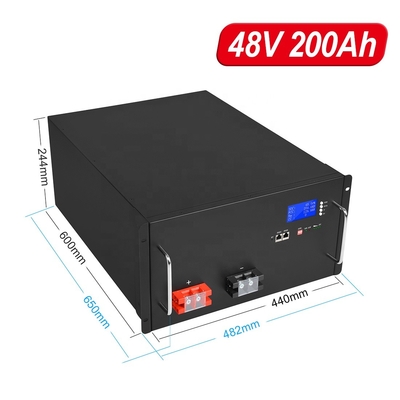 แบตเตอรี่ลิเธียมฟอสเฟต 48v Lifepo4 Bms 48v เปลี่ยนระบบสุริยะกรดตะกั่ว