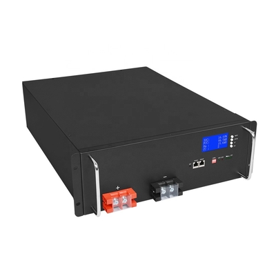Deep Cycle 48V Lifepo4 แบตเตอรี่สำหรับจักรยานไฟฟ้า BMS Smart 100Ah YB-LF51100