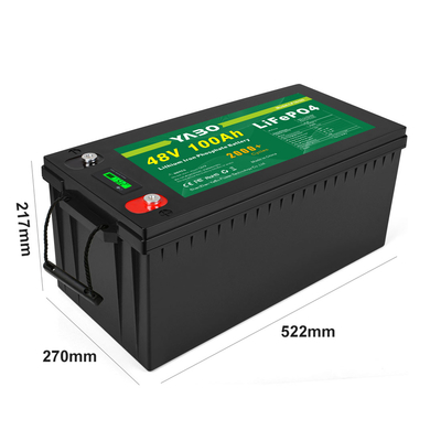 51.2Volts 100ah 48V Lifepo4 แบตเตอรี่ เครื่องมือ การจัดเก็บพลังงานแบบชาร์จไฟได้