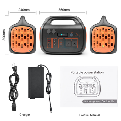 สถานีไฟฟ้าฉุกเฉินแบบพกพา 1500w เครื่องชาร์จมือถือหลายเครื่อง