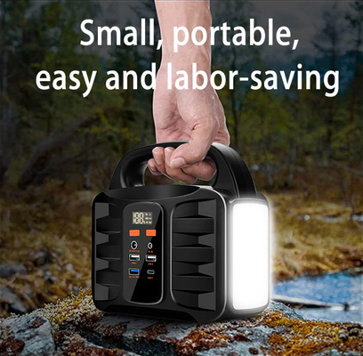 เครื่องกำเนิดไฟฟ้าพลังงานแสงอาทิตย์แบบพกพาแบตเตอรี่รถยนต์ 150W Industrial
