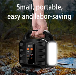 เครื่องกำเนิดไฟฟ้าพลังงานแสงอาทิตย์แบบพกพาแบตเตอรี่รถยนต์ 150W Industrial
