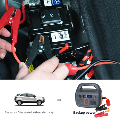 หน้าแรก 110v 220v แคมป์ปิ้ง เครื่องกำเนิดไฟฟ้าพลังงานแสงอาทิตย์ 300W สถานีไฟฟ้าพกพากลางแจ้งพร้อมสตาร์ทรถ