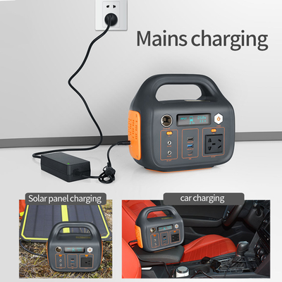 600w 300W 500w แบตเตอรี่ขับเคลื่อนสถานีไฟฟ้าแบบพกพา 220V 110V 504Wh 140000mAh