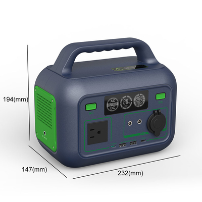 Diy สถานีไฟฟ้าลิเธียมแบบพกพาสำหรับเครื่องกำเนิดไฟฟ้าตั้งแคมป์ Type C 300W