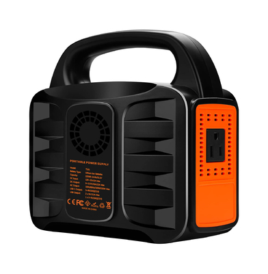 แบตเตอรี่ลิเธียมแบบพกพาเครื่องกำเนิดไฟฟ้าพลังงานแสงอาทิตย์ 150W แล็ปท็อปแคมป์ฉุกเฉิน