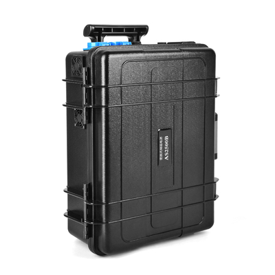 การชาร์จสถานีพลังงานแบบพกพาลิเธียมพร้อมแบตเตอรี่ Lifepo4 110v 220v 2500w