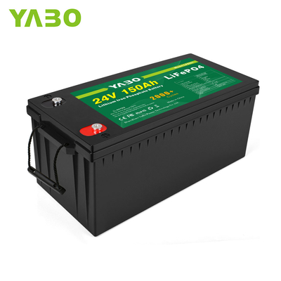 24v 150ah Lifepo4 แบตเตอรี่ลิเธียมสำหรับระบบจัดเก็บพลังงานแสงอาทิตย์