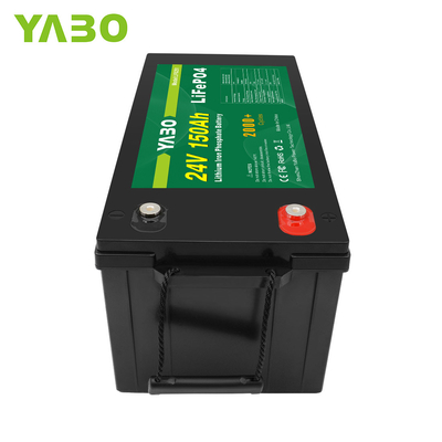 24v 150ah Lifepo4 แบตเตอรี่ลิเธียมสำหรับระบบจัดเก็บพลังงานแสงอาทิตย์