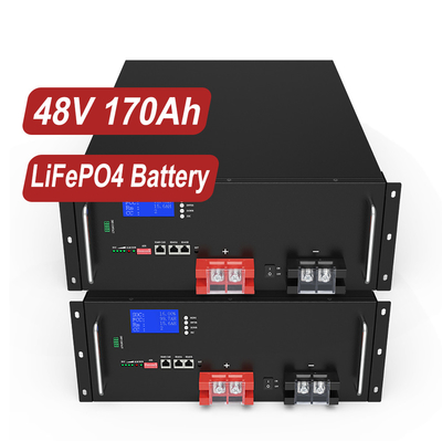 รอบลึกคุณภาพสูงที่กำหนดเอง 3.2V 16S1P 170Ah แบตเตอรี่เก็บพลังงาน 48V LiFePO4 แบตเตอรี่ลิเธียม