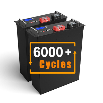 รอบลึกคุณภาพสูงที่กำหนดเอง 3.2V 16S1P 170Ah แบตเตอรี่เก็บพลังงาน 48V LiFePO4 แบตเตอรี่ลิเธียม