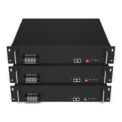 การจัดเก็บพลังงานที่ปลอดภัยแบตเตอรี่ลิเธียมความจุสูง 48V 50Ah LiFePO4