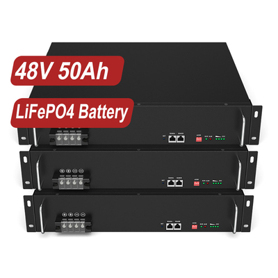 ระบบกักเก็บพลังงาน ชุดแบตเตอรี่ลิเธียมไอออน ระบบพลังงานไฟฟ้า 48V 50Ah