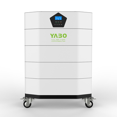 โมดูลแบบซ้อนได้พลังงานแสงอาทิตย์ชุดแบตเตอรี่เซิร์ฟเวอร์แร็ค 48v 100ah ชุดแบตเตอรี่ Lifepo4