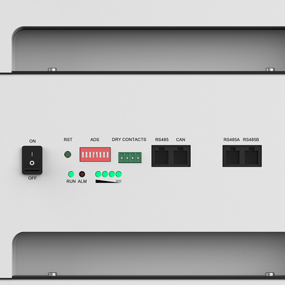 โมดูลแบบซ้อนได้พลังงานแสงอาทิตย์ชุดแบตเตอรี่เซิร์ฟเวอร์แร็ค 48v 100ah ชุดแบตเตอรี่ Lifepo4