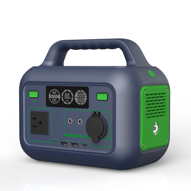 Diy สถานีไฟฟ้าลิเธียมแบบพกพาสำหรับเครื่องกำเนิดไฟฟ้าตั้งแคมป์ Type C 300W